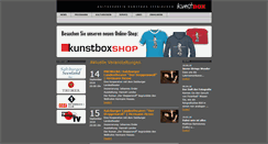 Desktop Screenshot of kunstbox.at